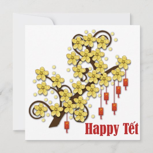 テト・ホア・マイ 招待状 (裏面)