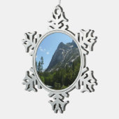 テナヤクリークinヨセミテ国立公園 スノーフレークピューターオーナメント (右)