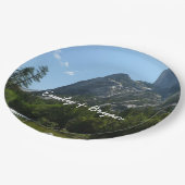 テナヤクリークinヨセミテ国立公園 ペーパープレート (アングル)