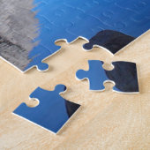 テナヤ湖カリフォルニア州。クリスマスの挨拶 ジグソーパズル (側面)