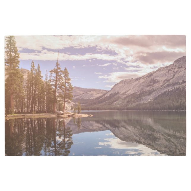 テナヤ湖 メタルプリント (正面)