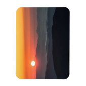 テナント山、墓場エリア、日の出 マグネット (縦)