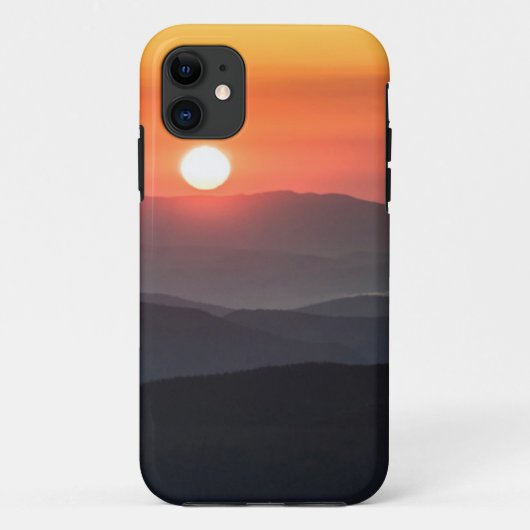 テナント山、墓場エリア、日の出 Case-Mate iPhoneケース (裏面)