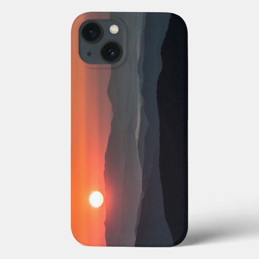 テナント山、墓場エリア、日の出 Case-Mate iPhoneケース (裏面)