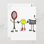 テニおもしろいスキャラクターの漫画 ポストカード (正面/裏面)