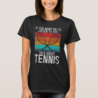 テニもしスの聞話をして欲しい Tシャツ