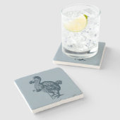 テニエルズドードマーブルストーンコースター ストーンコースター (横)