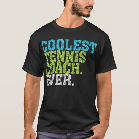 テニクールスコーチエバーテニスコート Tシャツ (正面)