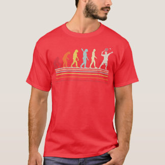 テニスおもしろいシャツレトロスタイル Tシャツ