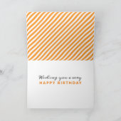 テニスおもしろい誕生日 カード (内部)