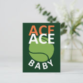 テニスおもしろい選手のパン ポストカード (スタンド正面)