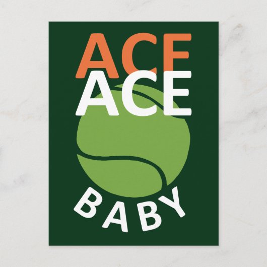 テニスおもしろい選手のパン ポストカード (正面)