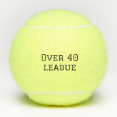 テニスおもしろい選手の誕生日プレゼント テニスボール (正面)