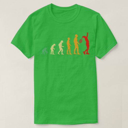 テニスおもしろい1 Tシャツ (デザイン正面)