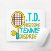 テニスおもしろい マウスパッド (マウス)