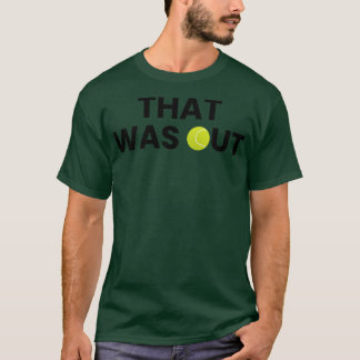 テニスおもしろい Tシャツ