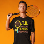 テニスおもしろい Tシャツ<br><div class="desc">私はOTD、強迫テニス障害を持っている。テニス選手のための可愛いテニスのユーモアの贈り物。</div>