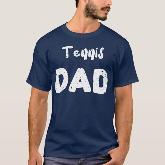 テニスおやじ スポーツ女子 Tシャツ (正面)