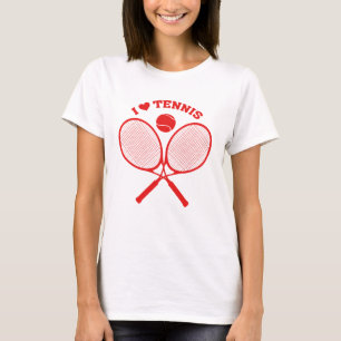テニスがクロステニスのTシャツが好き Tシャツ