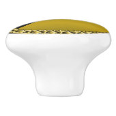 テニスが大好きなのになぜ熱くなる(金ゴールド) セラミックノブ (側面)