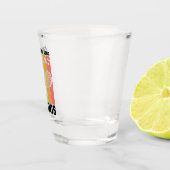 テニスが大好きな女の子 |テニスプレーヤーギフト ショットグラス (右)