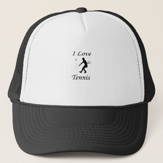 テニスが大好き キャップ (正面)