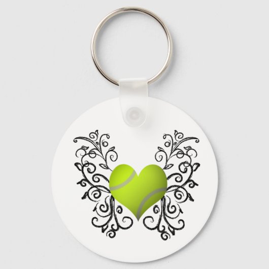 テニスが大好き キーホルダー (正面)