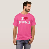 テニスが大好き Tシャツ (正面フル)