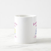 テニスであなたを殴ること コーヒーマグカップ (中央)