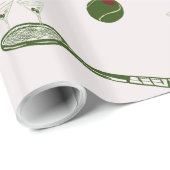 テニスとマティーニ ラッピングペーパー (ロールコーナー)