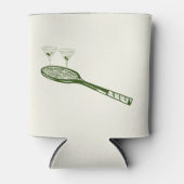 テニスとマティーニ 缶クーラー (正面)