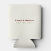 テニスとマティーニ 缶クーラー (裏面)