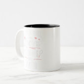 テニスと数学が好きな女性だけ ツートーンマグカップ (正面左)