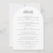 テニスと詳細結婚の愛 招待状 (裏面)