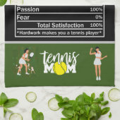 テニスのお母さん キッチンタオル (折り畳み)