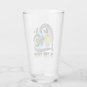 テニスのお気に入り タンブラーグラス (裏面)