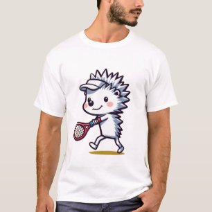 テニスのエースハリネズミ Tシャツ