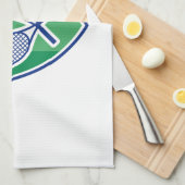テニスのギフト キッチンタオル (四つ折り)