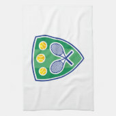 テニスのギフト キッチンタオル (縦)