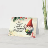 テニスのクリスマスをテーマにしたプレーヤー シーズンカード (正面)