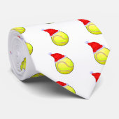 テニスのクリスマス ネクタイ (ロール)