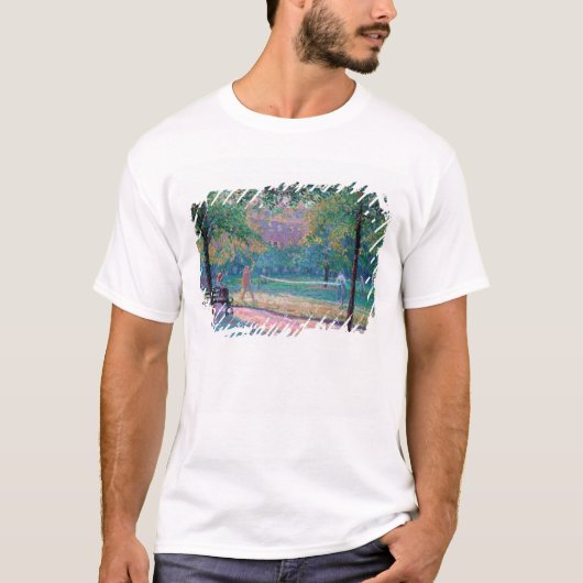 テニスのゲーム Tシャツ (正面)