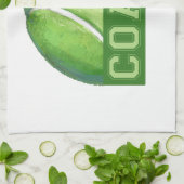 テニスのコーチ キッチンタオル (折り畳み)