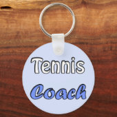 テニスのコーチ キーホルダー (正面)