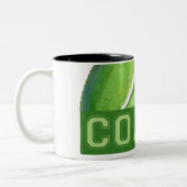 テニスのコーチ ツートーンマグカップ (左)