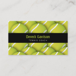 テニスのコーチ |トレーナーの練習レッスン 名刺