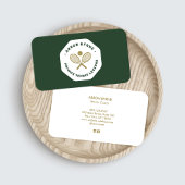 テニスのコーチ 名刺