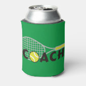テニスのコーチ 缶クーラー (缶裏面)
