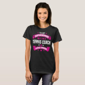 テニスのコーチ Tシャツ (正面フル)
