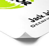 テニスのシニアナイトポスター ポスター (角)